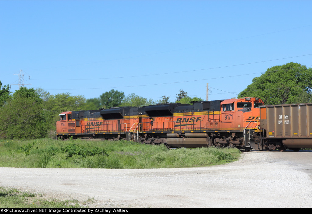 BNSF 9167 9171